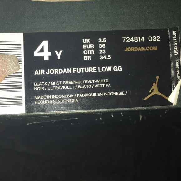 Jordan future lows - Picture 4 of 5